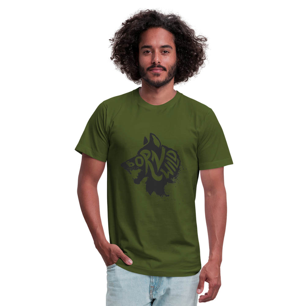 Unisex The Fam T-Shirt by Bella + Canvas - olive