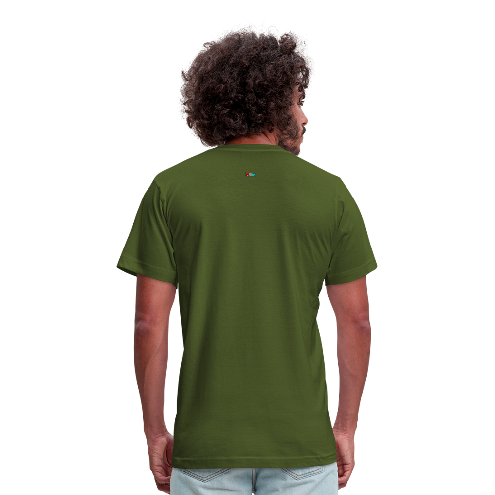 Unisex The Fam T-Shirt by Bella + Canvas - olive