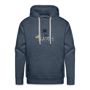 Trappy Hoodie men - heather denim