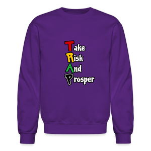 TRAP men sweatshirt - purple