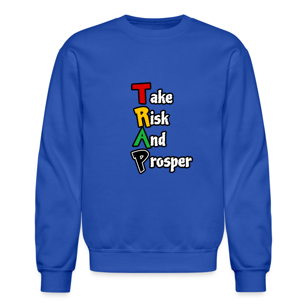 TRAP men sweatshirt - royal blue