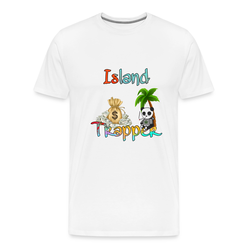 Island Trapper t-shirt men - white