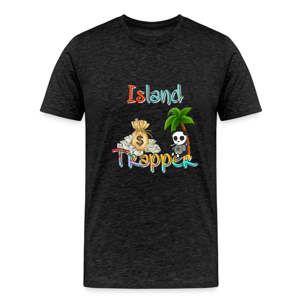 Island Trapper t-shirt men - charcoal grey