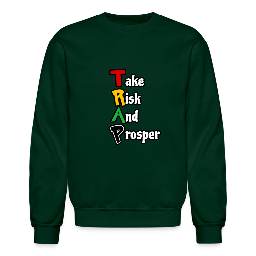 TRAP men sweatshirt - forest green