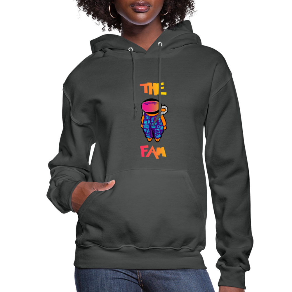 The Fam Astro Hoodie women - asphalt