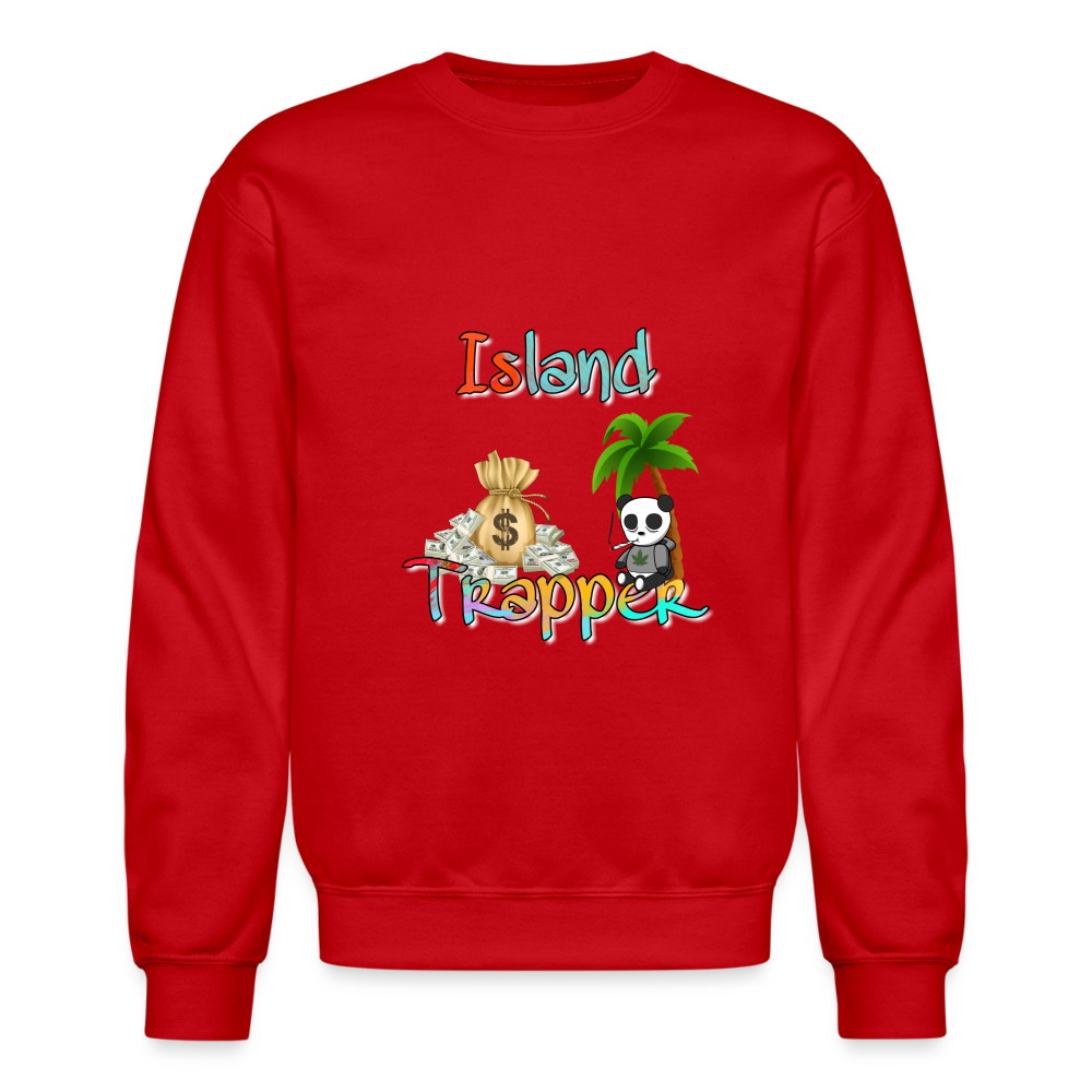 Island Trapper men sweatshirt - red