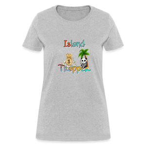 Island Trapper t-shirt women - heather gray