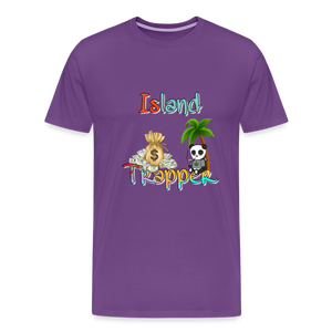 Island Trapper t-shirt men - purple