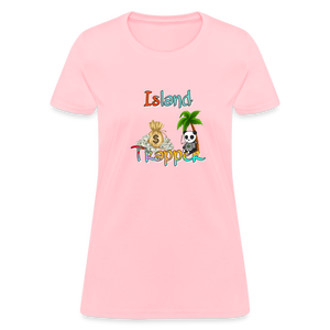 Island Trapper t-shirt women - pink