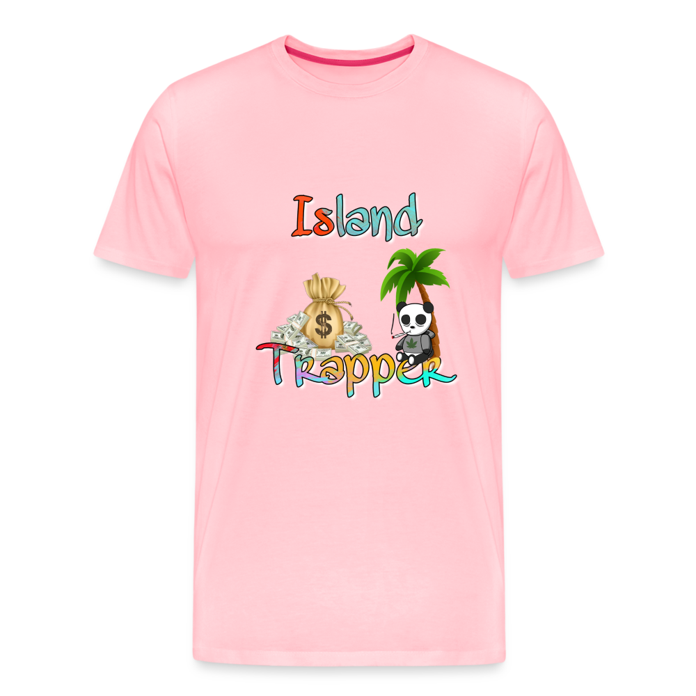 Island Trapper t-shirt men - pink