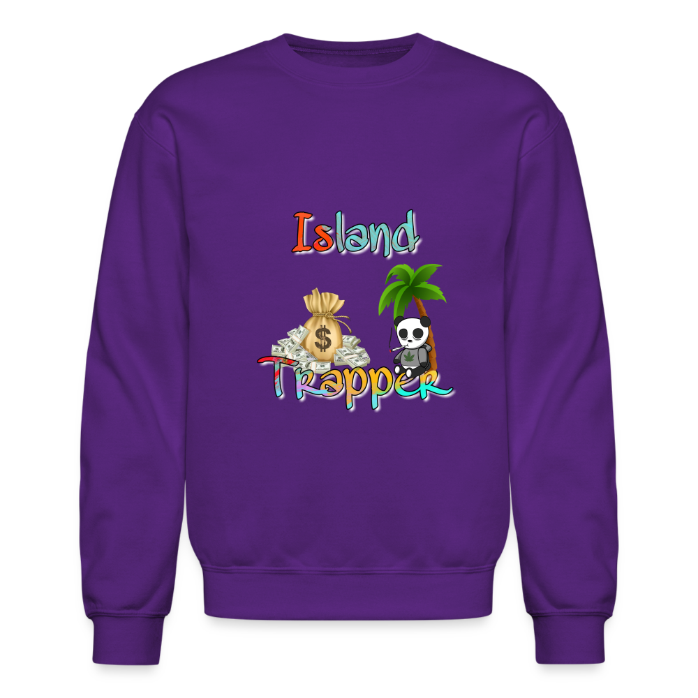 Island Trapper men sweatshirt - purple