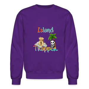 Island Trapper men sweatshirt - purple