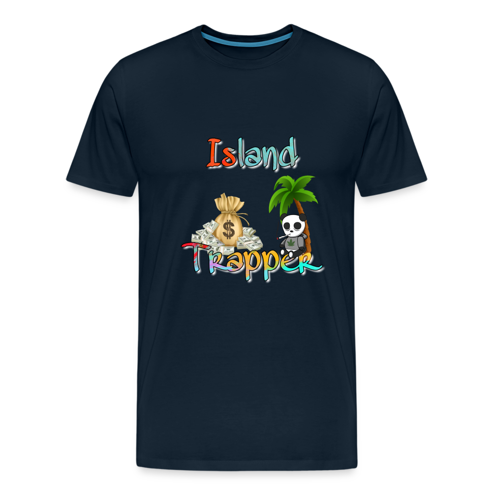 Island Trapper t-shirt men - deep navy