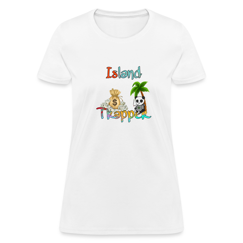 Island Trapper t-shirt women - white