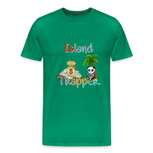 Island Trapper t-shirt men - kelly green