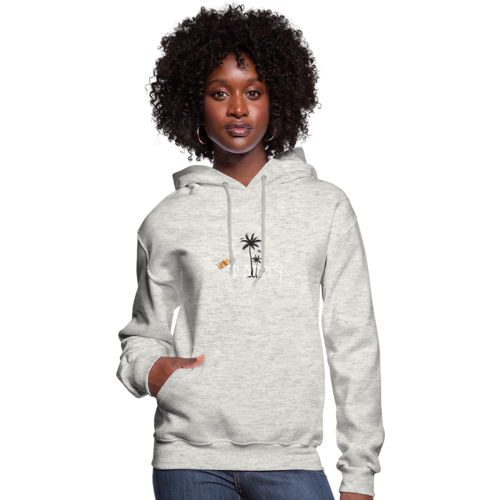 Trappy Hoodie women - heather oatmeal