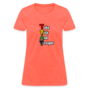 TRAP t-shirt women - heather coral