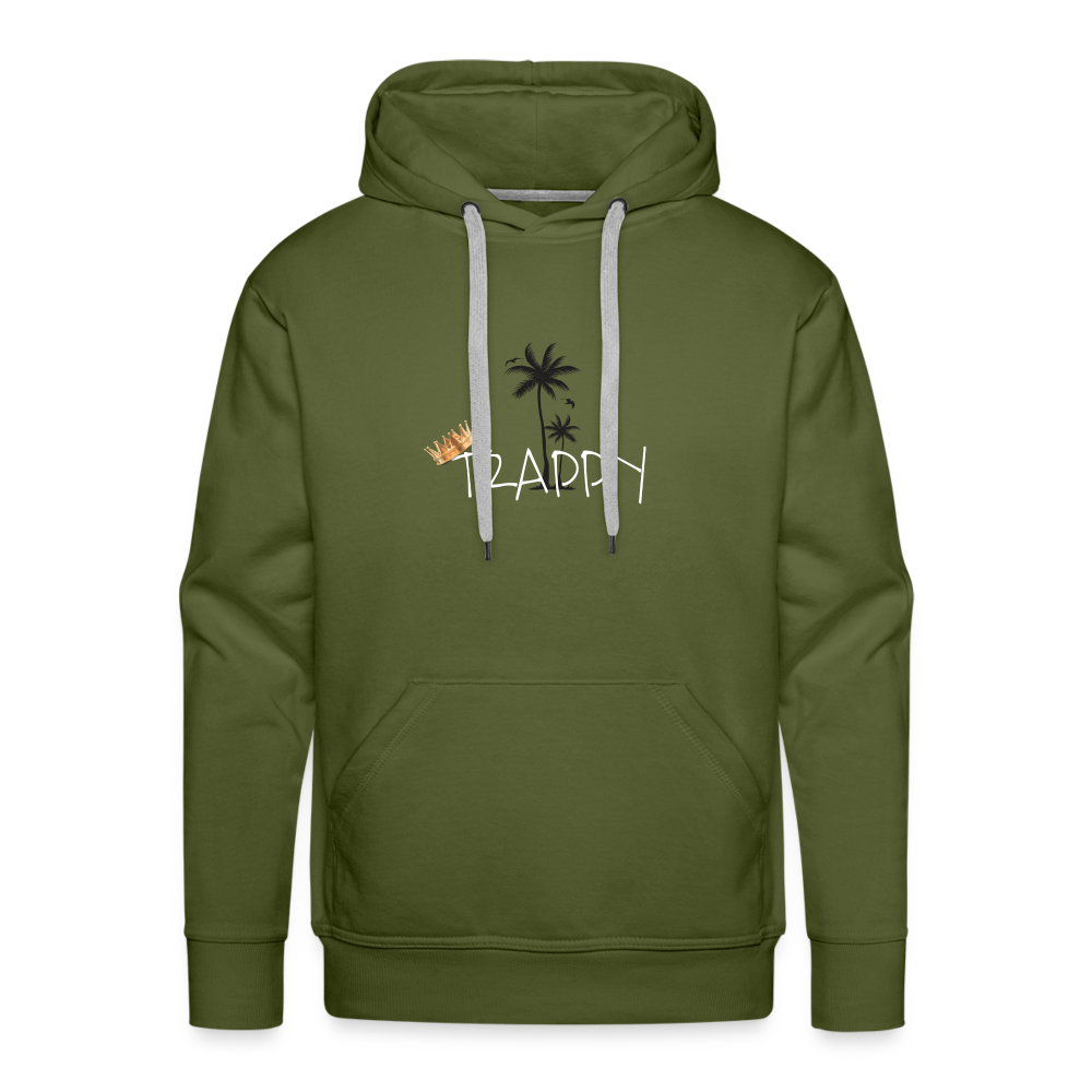 Trappy Hoodie men - olive green