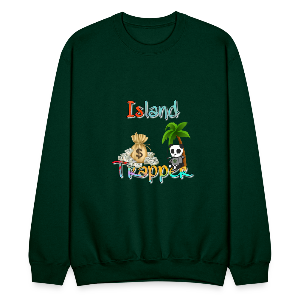 Island Trapper women sweatshirt - forest green