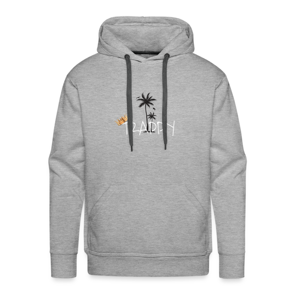 Trappy Hoodie men - heather grey