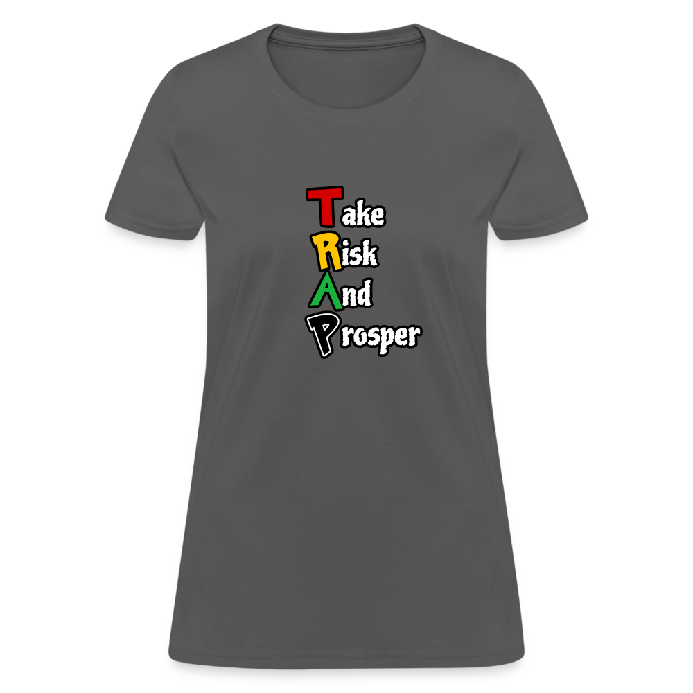 TRAP t-shirt women - charcoal