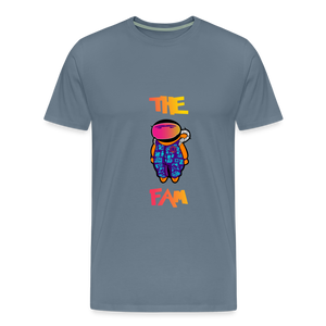 The Fam Men's Premium T-Shirt - steel blue