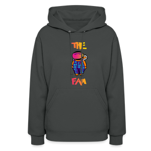 The Fam Astro Hoodie women - asphalt