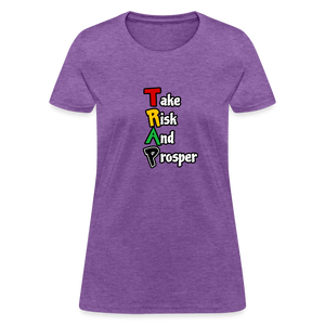 TRAP t-shirt women - purple heather