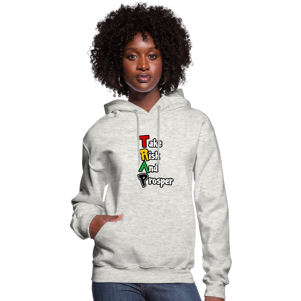 THE FAM Women's Hoodie - heather oatmeal