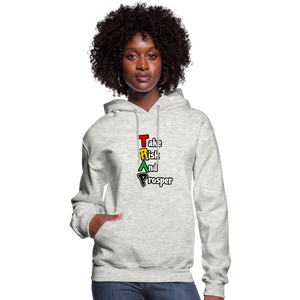 THE FAM Women's Hoodie - heather oatmeal