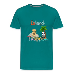 Island Trapper t-shirt men - teal