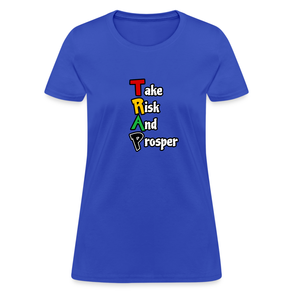 TRAP t-shirt women - royal blue