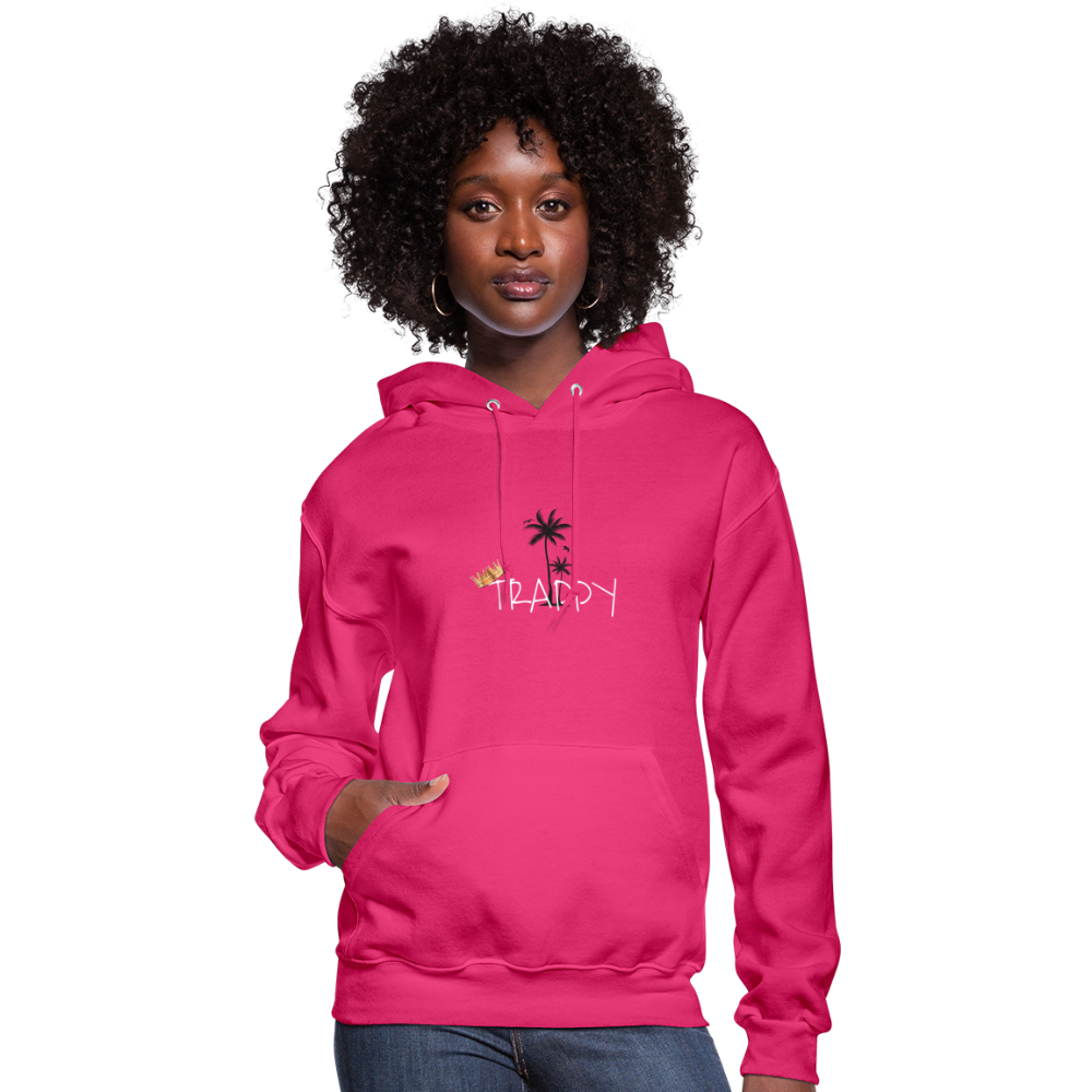 Trappy Hoodie women - fuchsia