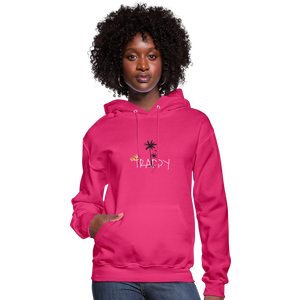 Trappy Hoodie women - fuchsia