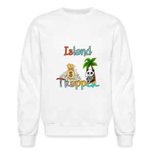 Island Trapper men sweatshirt - white