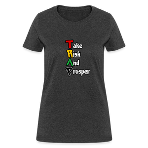 TRAP t-shirt women - heather black