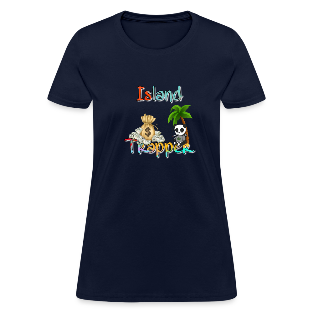 Island Trapper t-shirt women - navy