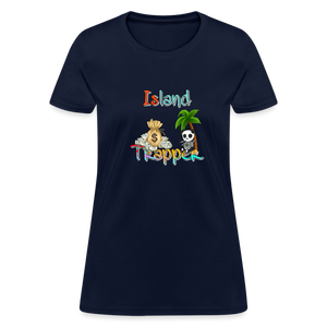 Island Trapper t-shirt women - navy